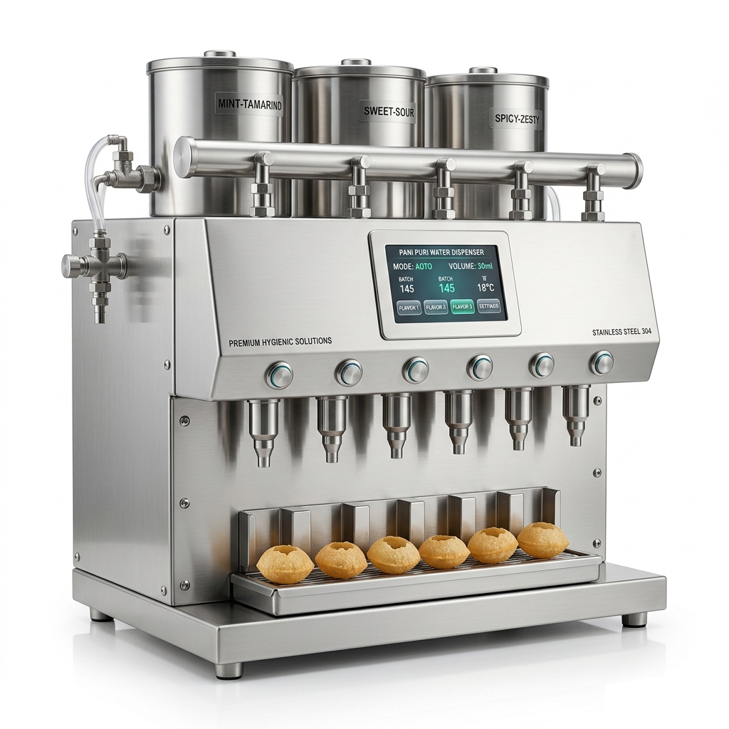 Pani Puri Water Filling Machine