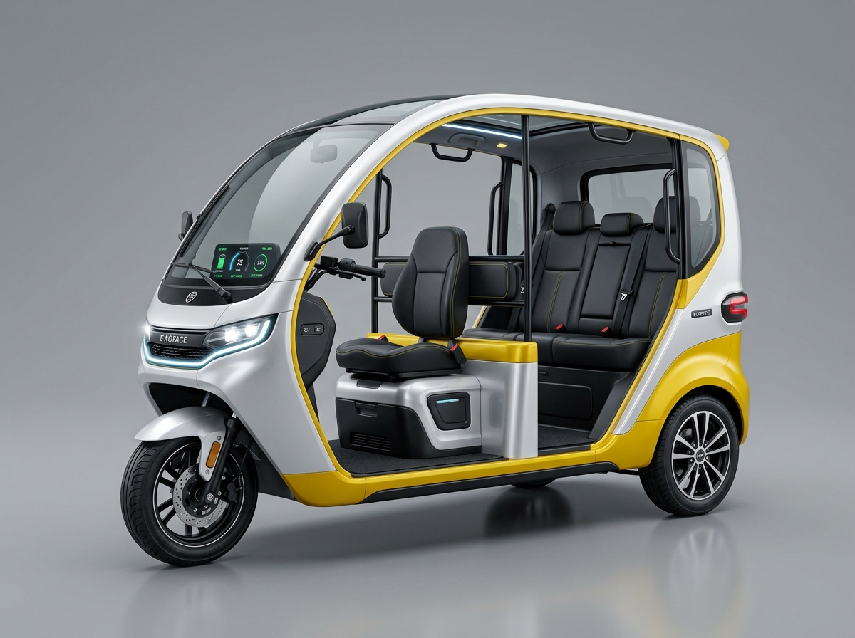EV L3 Rickshaws and Loaders